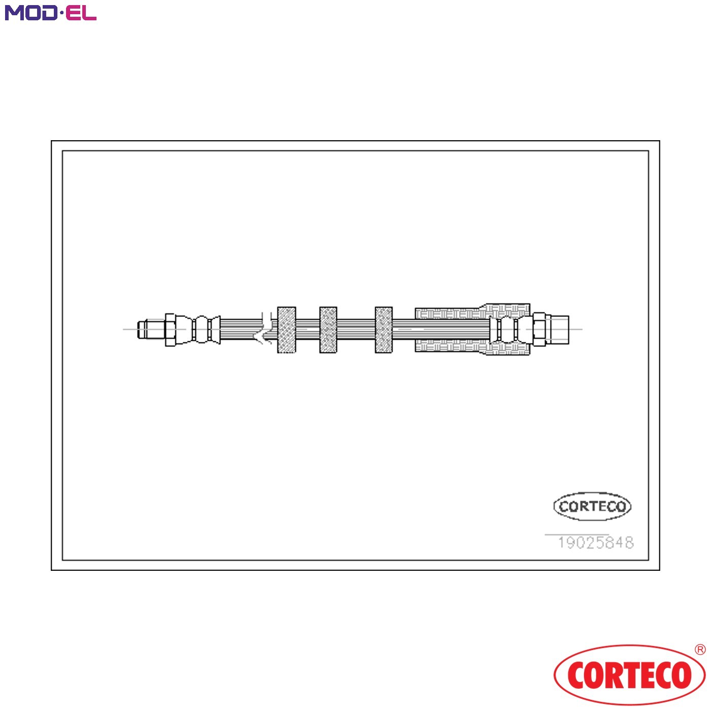 BRAKE HOSE 19025848 FOR VOLVO S80/I S70 C70/Convertible V70/� B5202S 2.0L 5cyl