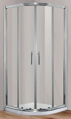 TrendLine Runddusche Easy 6 90 x 90 cm Duschkabine Viertelkreisdusche Eckdusche