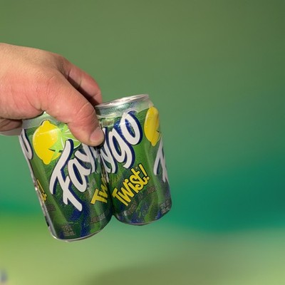 Faygo Twist! Lemon Lime Soda 24 Pack of 12-oz. Cans