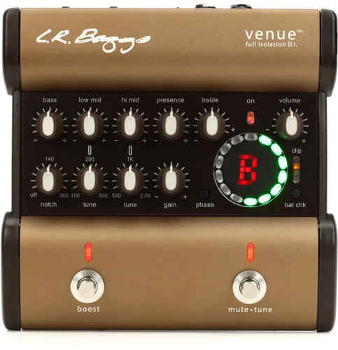 Baggs Venue DI Acoustic Guitar Preamp/DI/EQ/Tuner Pedal