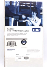 New FARGO HID DTC Card Image Printer Cleaning Kit Includes Supplies Maintenance