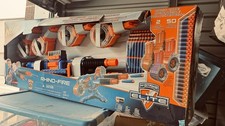 NERF N-strike Elite Blue Rhino Fire Blaster W...