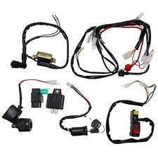 Engine Start Wiring Harness Assembly Kit for 50cc 70cc 90cc 110cc 125cc Pit