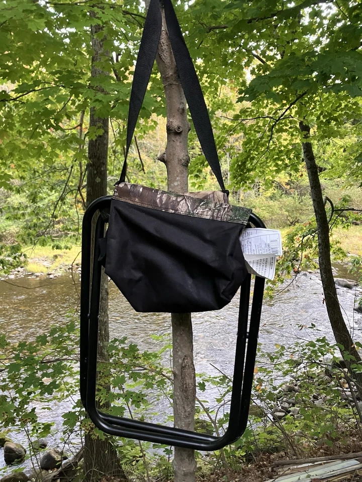 Kings River Fold Up Dove Stool Camping Chair Pockets Camo  Model# ST 1965 - Image 2 of 4