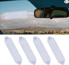 EZ Pass Holder, Windshield Holder with Adhesive and Strong Suction Cup,4PCS