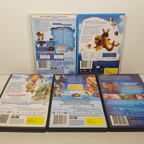 Ice Age: 5 movie collection (6xDvd, Region 4 PAL) Animation Ray Romano - Picture 2 of 7