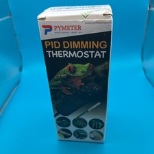 PID Dimming Thermostat Reptile with 24 Hours Cycle Timer for Reptiles Black