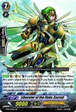 Vanguard TCG card BT10/012EN RR Liberator of the Flute, Escrad Triumphant Return