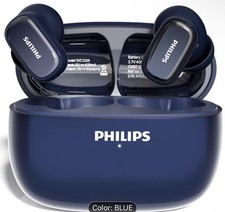 Philips Active Noise Reduction Wireless Earbuds with Touch Control BLUE color 