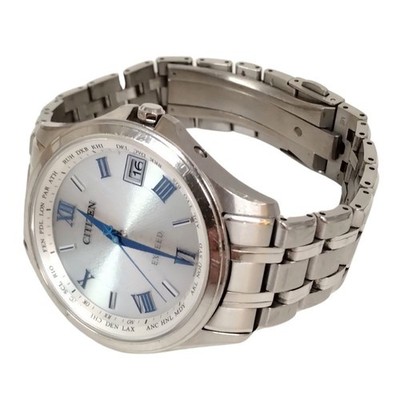 [EXC+5] Citizen Exceed H149-T021727 Eco-Drive Radio Controlled Titanium Men's