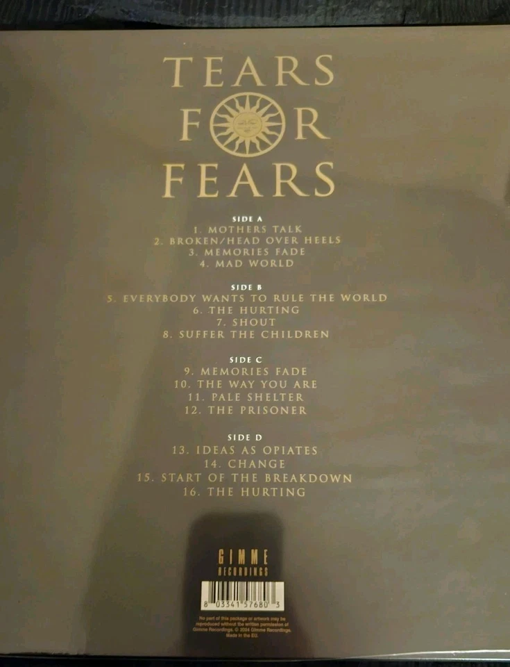 Tears For Fears Big Black Smoke Sealed 2LP New Order Duran Duran Joy Division - Image 2 of 2