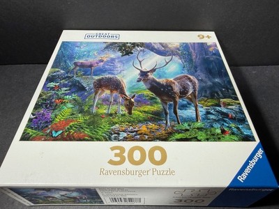 Great Outdoors Ravensburger ''Deer In The Wild'' 300 Piece Puzzle