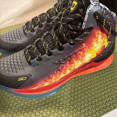 Under Armour Curry Jam 1 Men's Size 10 Basketball Shoe Curry Retro