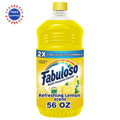 #ad Cleaner Multi Purpose 56 Fl Oz Fabuloso Concentrated Formula Lemon $20.00