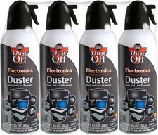 New Falcon Dust-Off Electronics Compressed Gas Duster, 10oz PACK OF 8 
