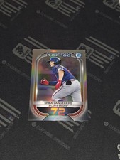 2021 Bowman Scouts Top 100 Chrome Base Shea Langeliers Prospect #BTP-72 Braves