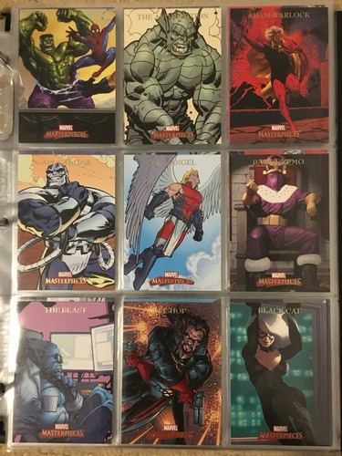 2007 Marvel Masterpieces Serie 1 SET CARTE BASE QUASI COMPLETO - Mancante #90 - Foto 11 di 20