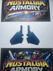 Vintage 1984 Hasbro TRANSFORMERS G1 Thundercracker Parts Rudder Wing Set
