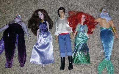 The Little Mermaid Doll Collection. The Disney Store Classic Dolls