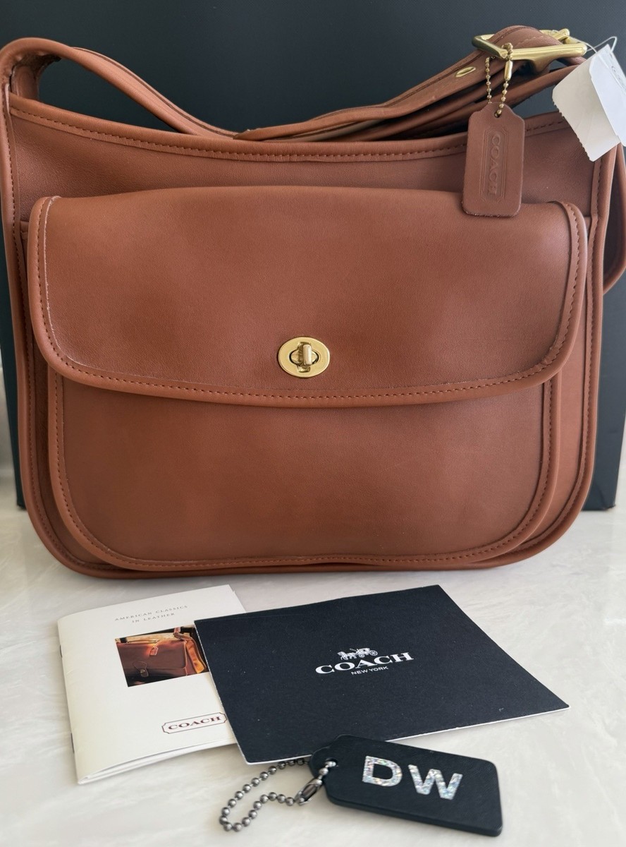 NWT COACH VINTAGE BRITISH TAN TAFT BAG 9980 | eBay
