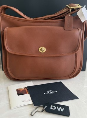 NWT COACH VINTAGE BRITISH TAN TAFT BAG 9980 | eBay