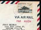 KOREA STAMP COVER FRANKED WITH AIRMAIL STAMP 400w TO USA — photo 4