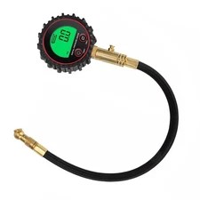 Digital Accurate tire pressure gauge measures a range from 3-255 PSI for SUVs