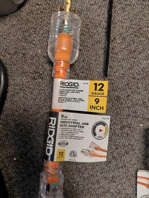 Rigid 9'' Industrial Job Site Adapter