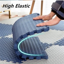 EVA Interlocking Foam Floor Mats 60x60cm 10mm Thick Gym Flooring /Play Mat Tiles