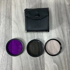 Acuvar 3 Piece Multi Coated HD Filter Kit (UV, CPL, FLD) for Canon Nikon Sony