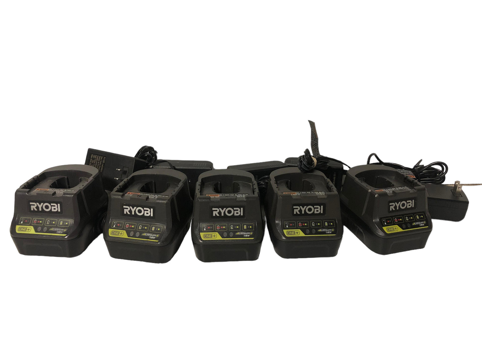 Lot of ASIS Ryobi 4x 18V Batteries and 5x Chargers (Not Working) eBay