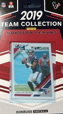 Houston Texans 2019 Donruss Factory Team Set Watt  Watson  Lonnie Johnson Rookie