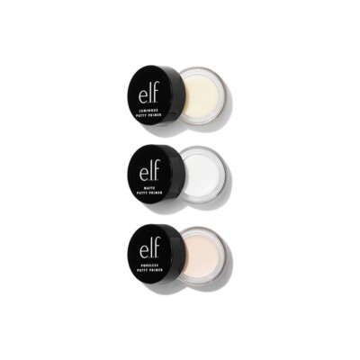 ELF Putty Primer Trio - Skin Perfecting Poreless + Matte + Luminous E.l.f.