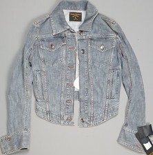 Vivienne Westwood Anglomania Denim Jacket Size 38 / 6UK Punk Grey