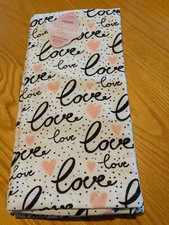 "Love" kitchen towels Colordrift colorful kitchen tea towel Set Of 2 NEW Cotton