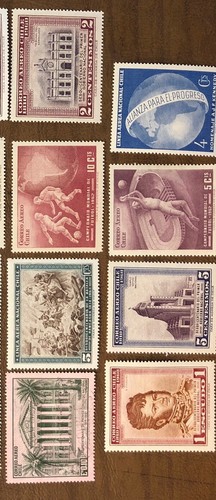 Chile Briefmarken C218a/C262 Luftpost postfrisch aufklappbar und postfrisch - Bild 3 von 3
