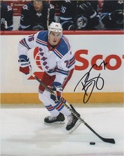 New York Rangers Brady Skjei Autographed Signed 8x10 NHL Photo COA 