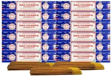 Satya Sai Baba Nag Champa Agarbatti Original Incense Sticks, 180g