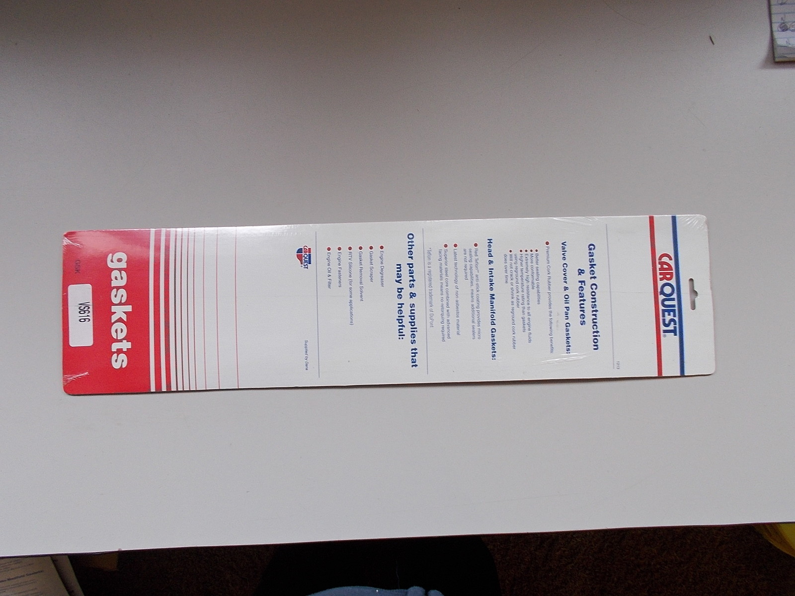 NEW Car Quest Gasket Set VS616 *FREE SHIPPING* eBay