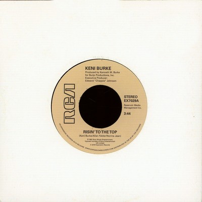 Keni Burke - Risin' To The Top / Hang Tight (Vinyl 7'' - 2017 - UK - Original)