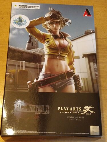 OFFICIAL FINAL FANTASY XV (15) CINDY AURUM PLAY ARTS KAI FIGURE - NEW SEALED - Picture 1 of 12