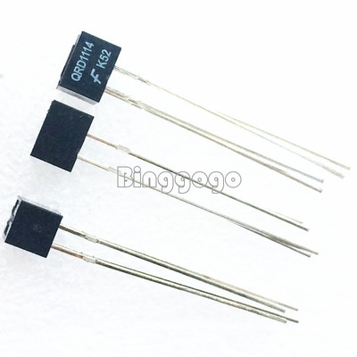 5Stks DIP-4 QRD1114 SENSR OPTO TRANS 1.27MM REFL PCB Mount FAIRCHILD