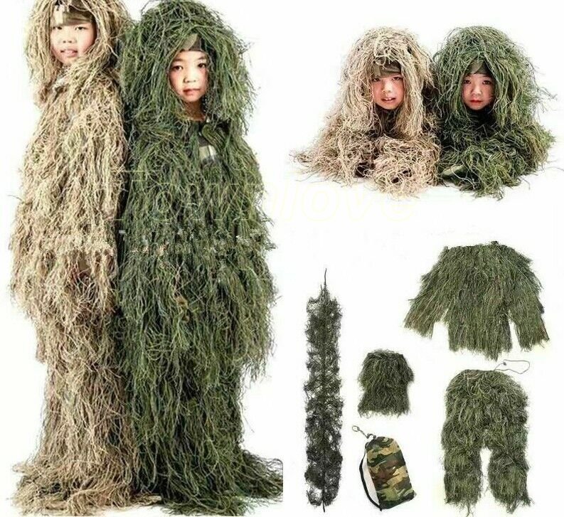 Gilet Tactique Militaire DPM Pour Enfants - Camouflage Armée