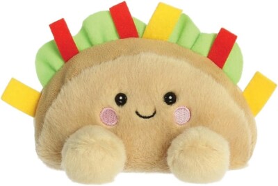 Aurora Palm Pals Fiesta Taco 12.7cm Super Soft Bohnen Spielzeug Plüsch Neu