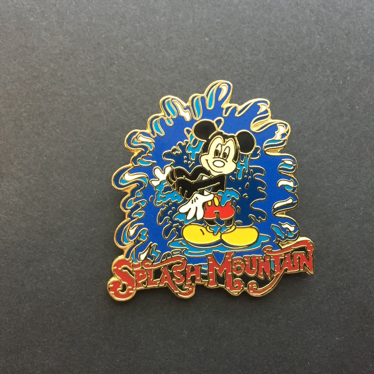 Splash Mountain Mickey Mouse - White Nose Error? Disney Pin