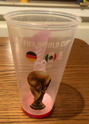 Becher Cup Sammelbecher Bud FIFA World Cup 2018 Deutschland - Mexiko