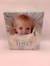 Pack of 2 Playard Fitted Sheet Mini Crib Mattress Pink  Gray Breathable Soft
