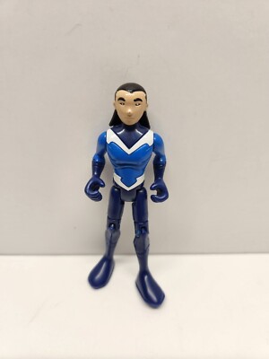 Neuf – Lot De 3 Figurines Teen Titans Bandai 2004 : Robin, Beast Boy, T-Sub, Aqualad