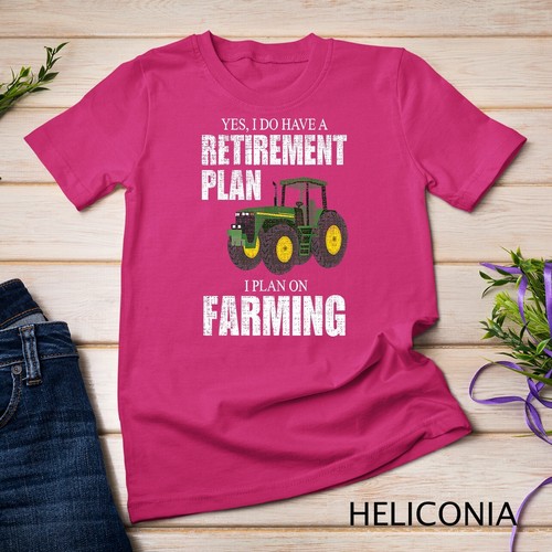 Camiseta unisex plan de jubilación agricultura divertida agricultor regalo granja en dificultades - Imagen 4 de 15