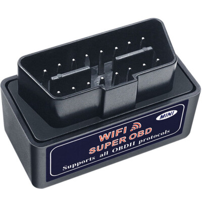 OBDII OBD2 WIFI Android Auto Scan Car Diagnostic Scanner Testing Tool Super V1.5